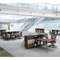 傲雪系列 辦公家具 職員位 四人位 員工工位 屏風工位 免費策劃方案，可定制