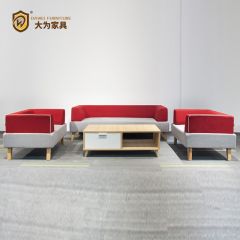 簡約時尚 休閑洽談沙發 布藝沙發DWDA8111