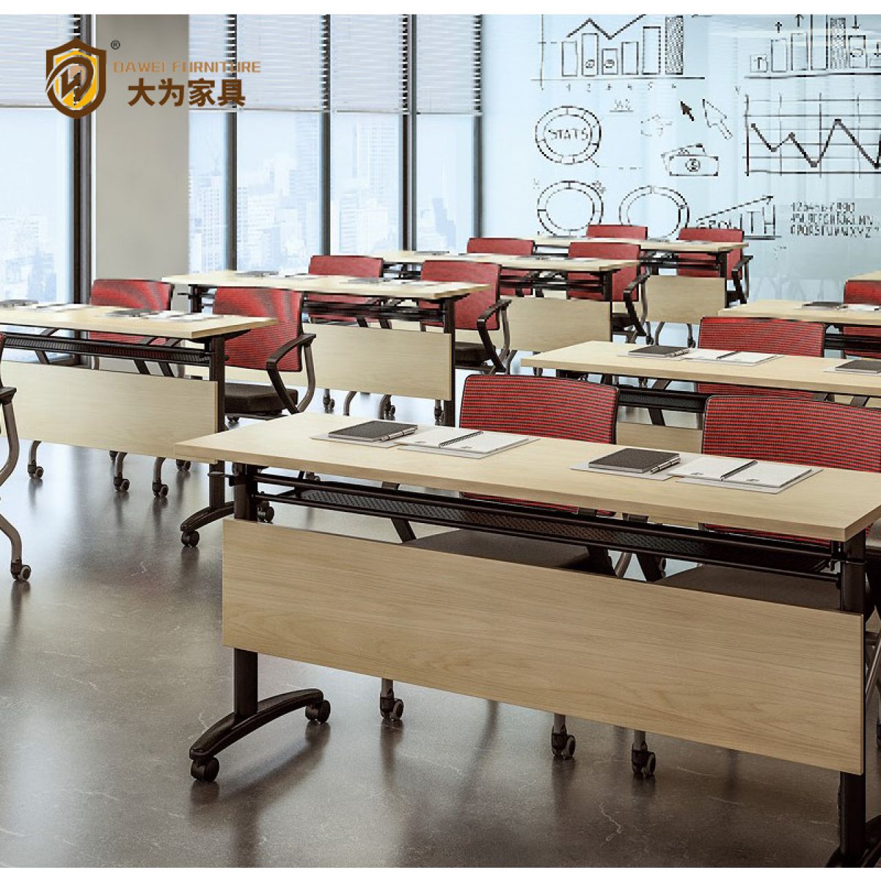 大為家具 院校家具 培訓桌 學校課桌