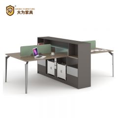梵音系列 辦公家具 員工工位 四人位 多人工位 屏風(fēng)工位 四人位 DWVL-D0828 2800W*1200D*1118H（送貨上門）