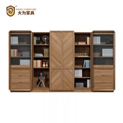 韶華系列 辦公家具 實木文件柜 儲物柜  實木文件柜 DWWY-01S38 3800W*450D*2200H（送貨上門）