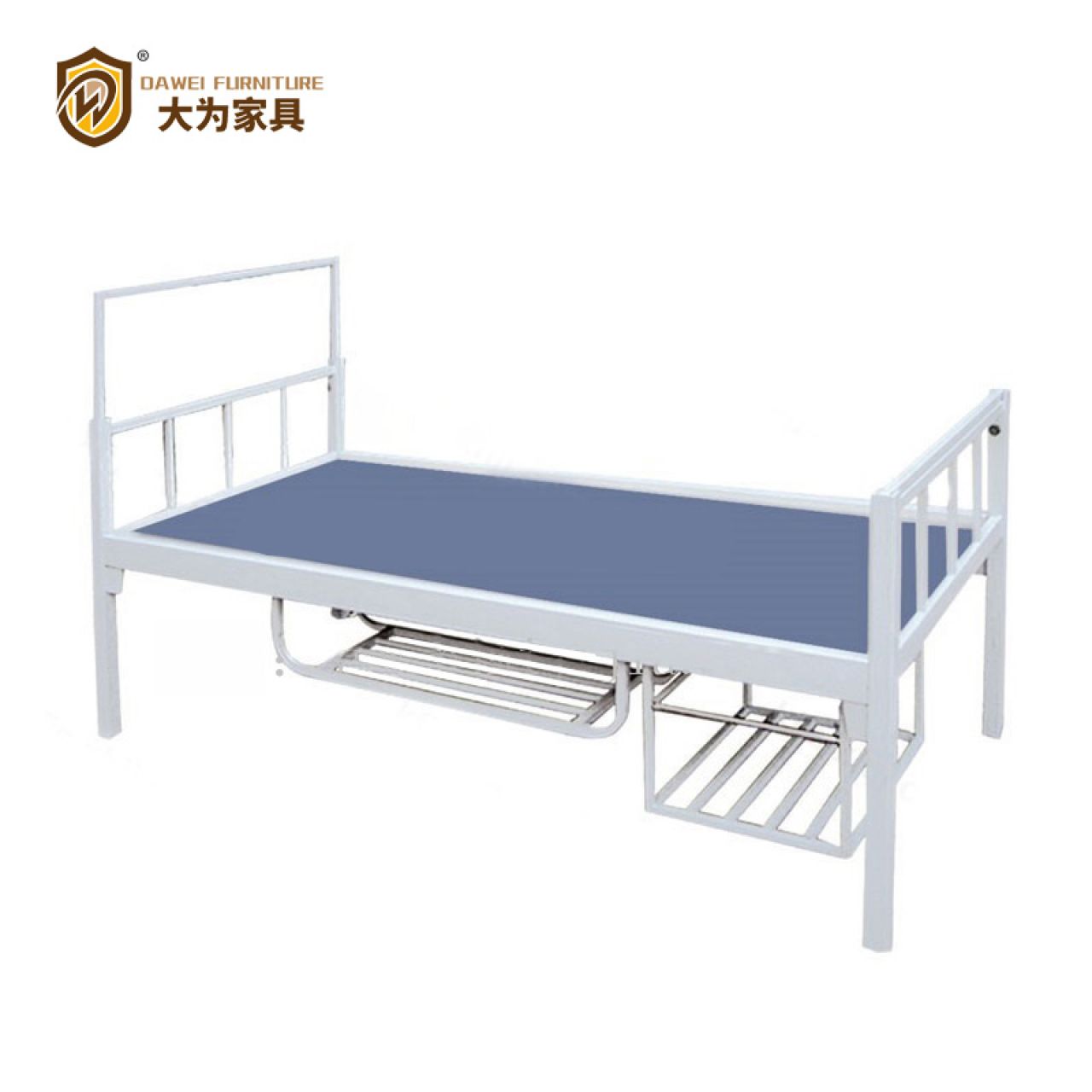 大為家具 鋼制單人床 簡易床 宿舍床