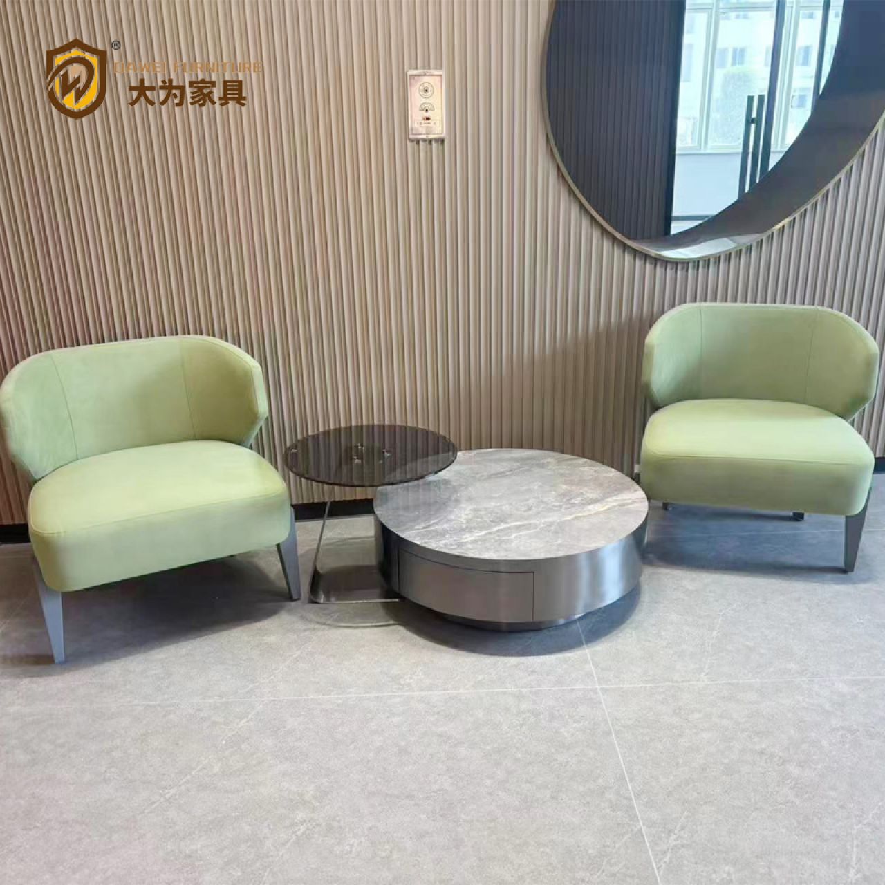 酒店簡約接待創意小沙發套裝